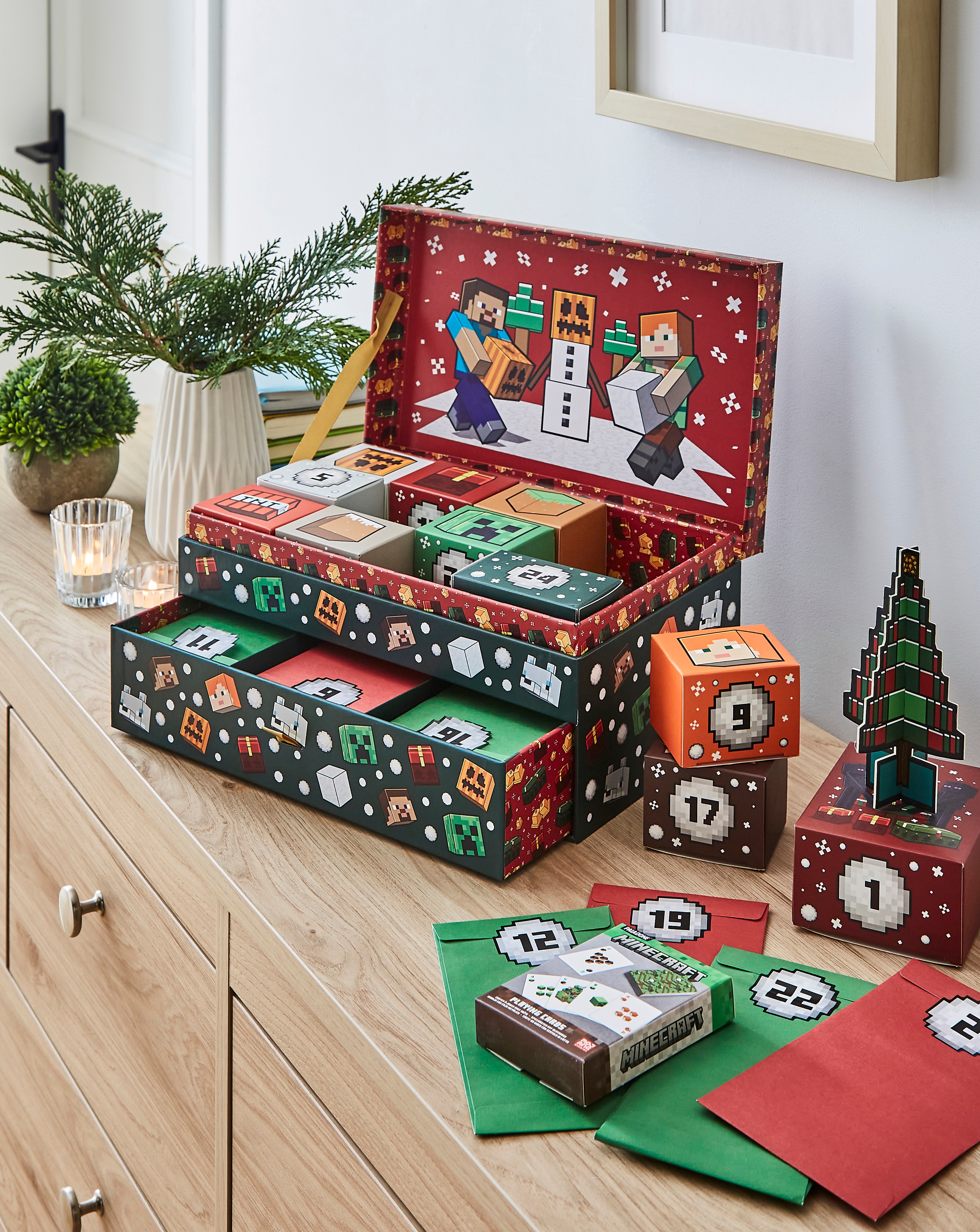 Minecraft Keepsake Box Advent Calendar