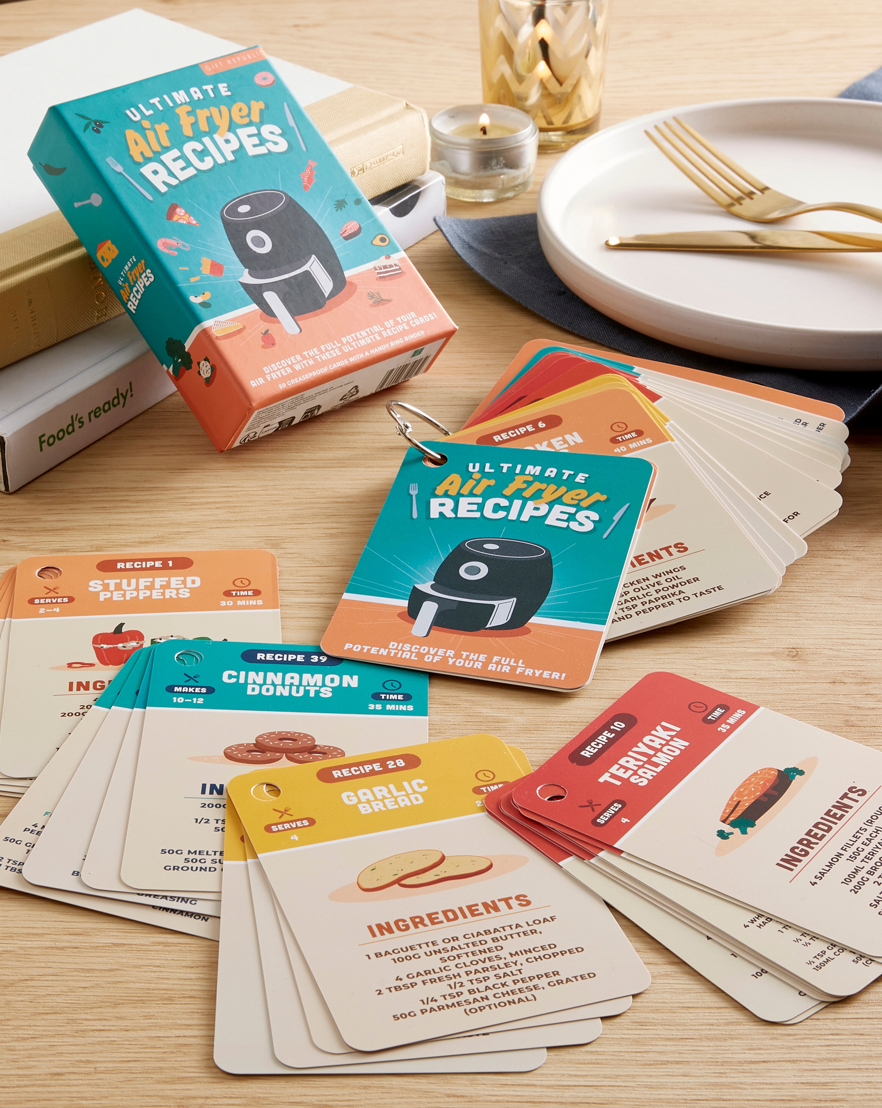 Air Fryer Receipe Cards