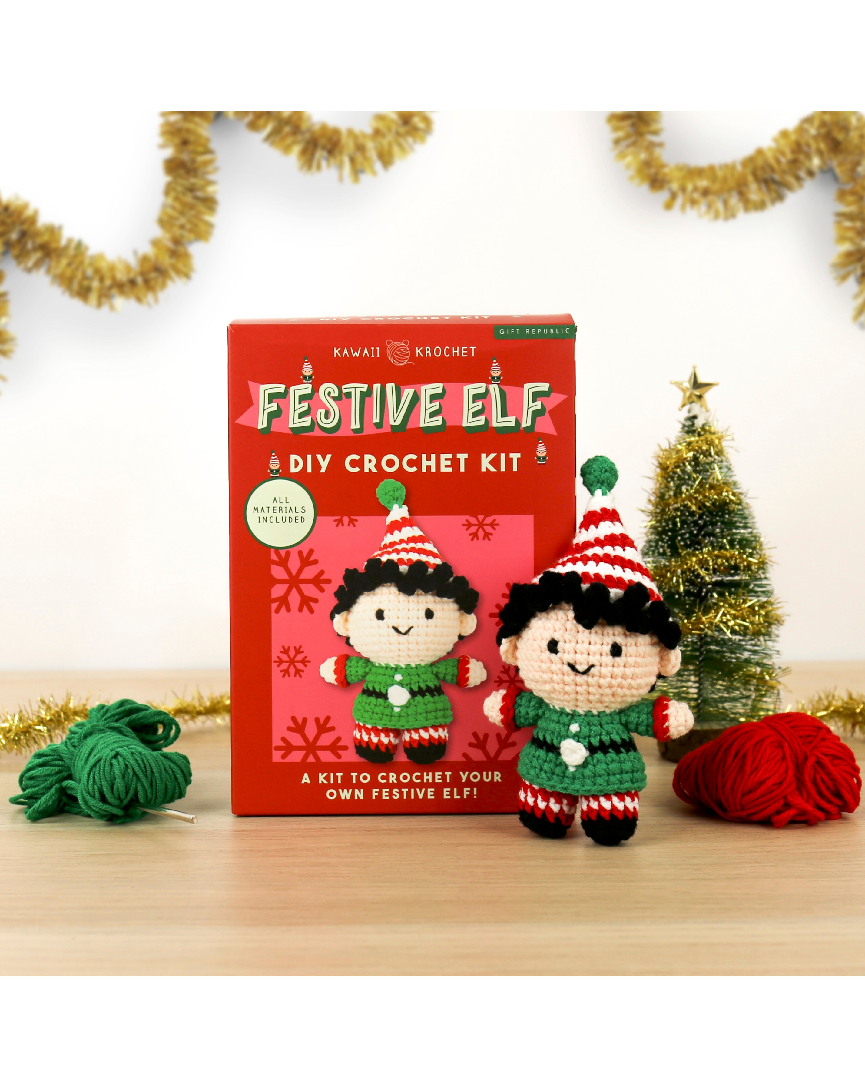 Christmas Elf Crochet Kit
