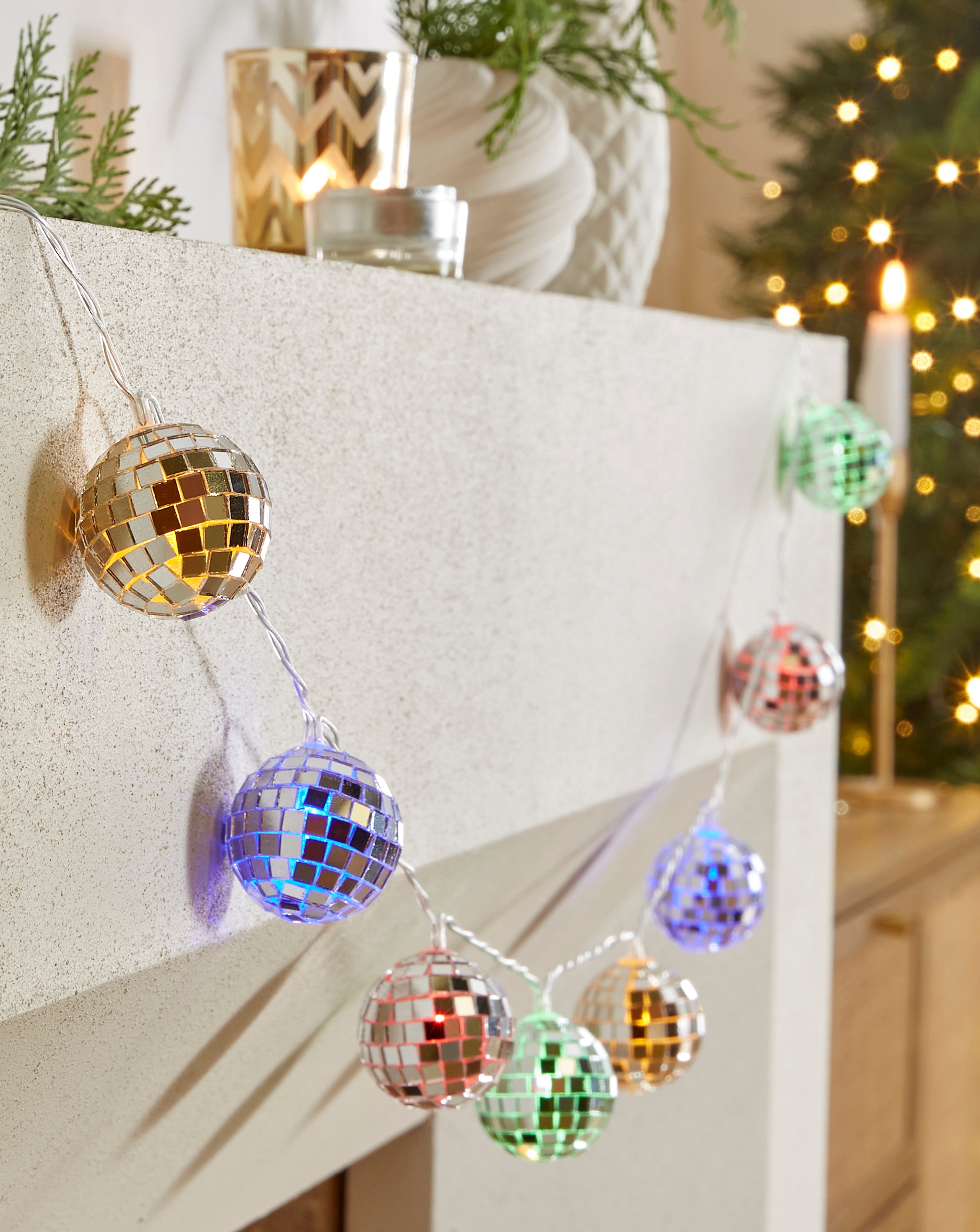 Disco Ball String lights