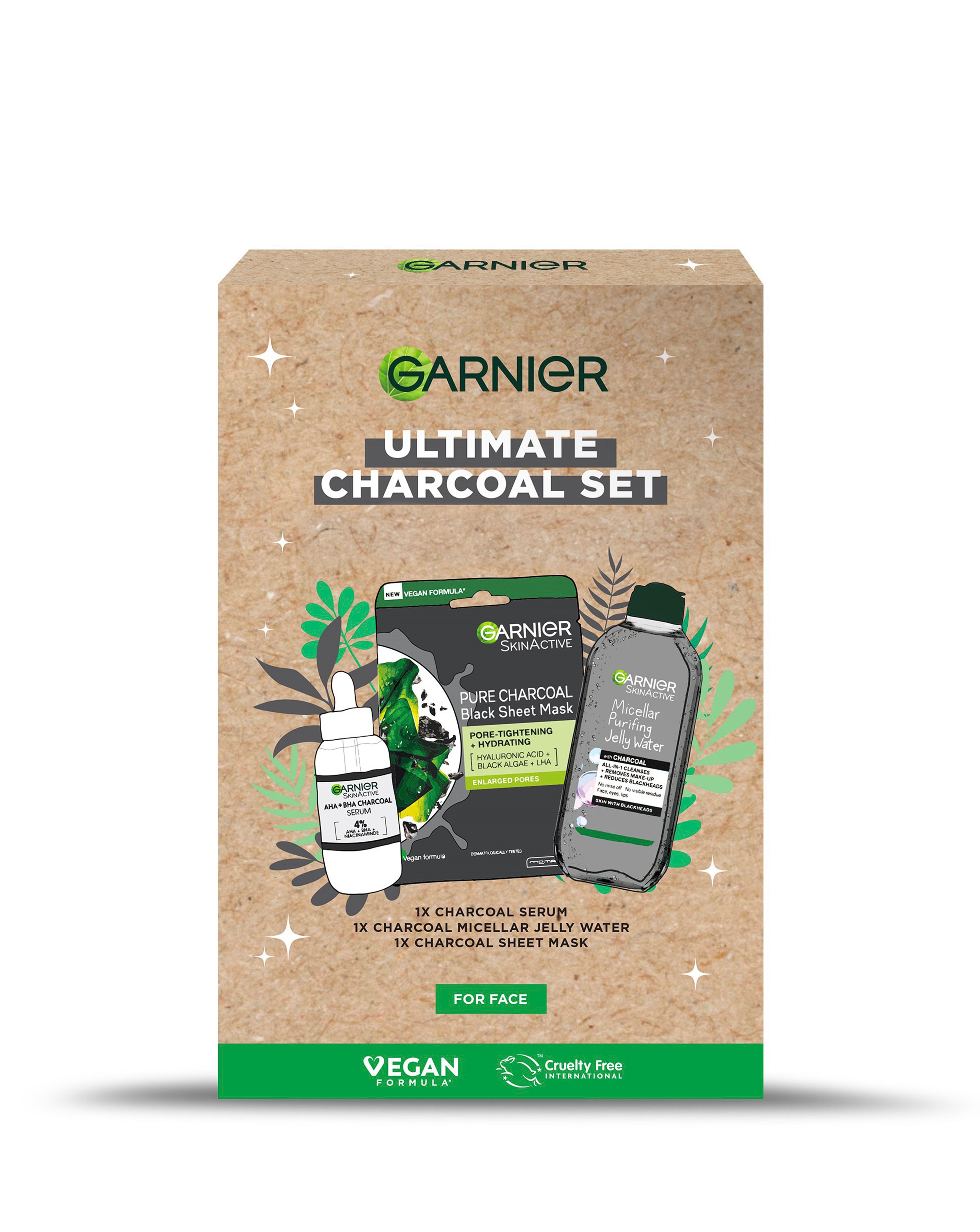 Garnier Ultimate Charcoal Set