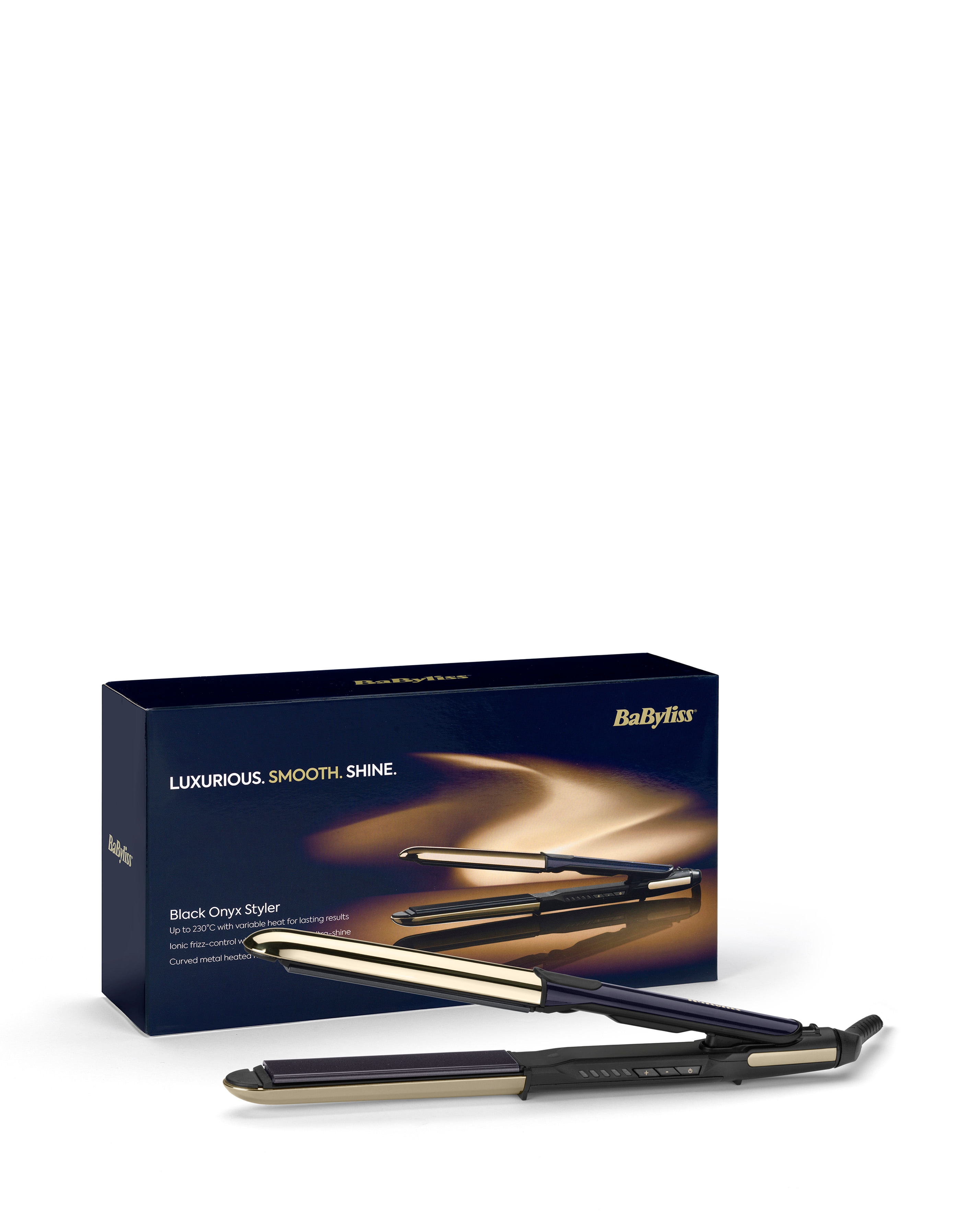 Babyliss Black Onyx Straight & Curl