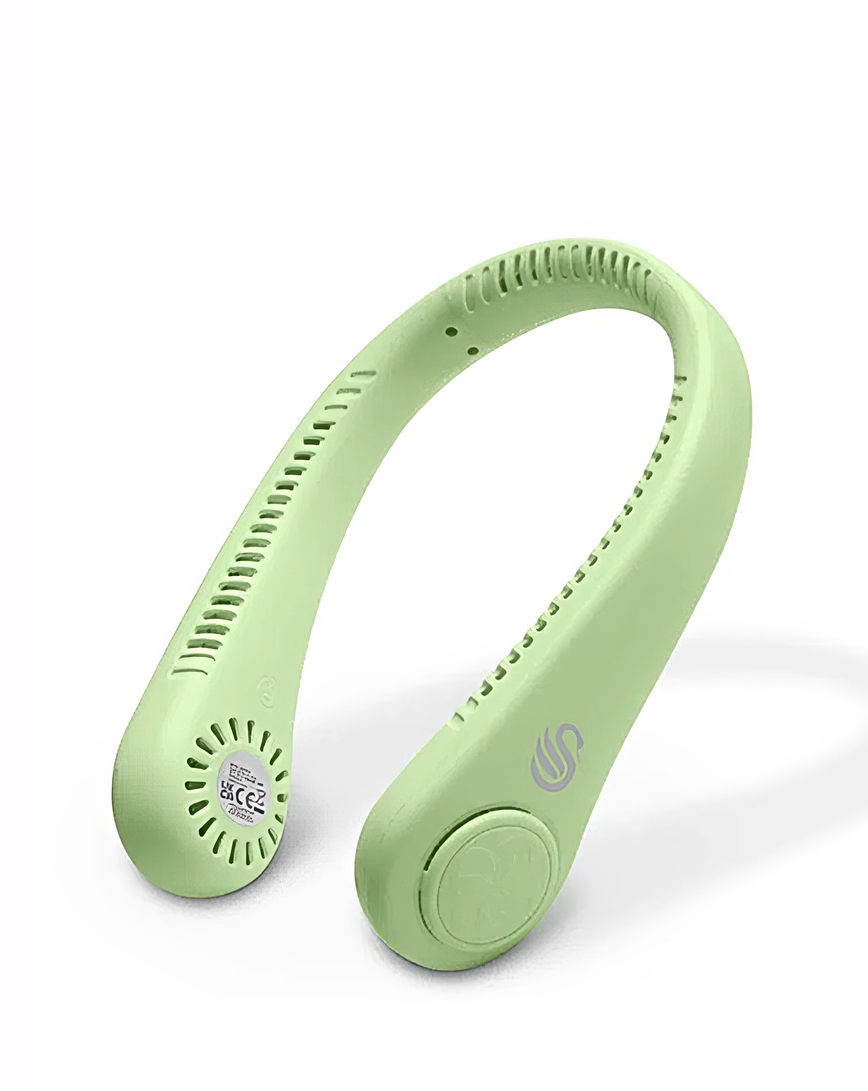 Swan Rechargeable Neck Fan - Green