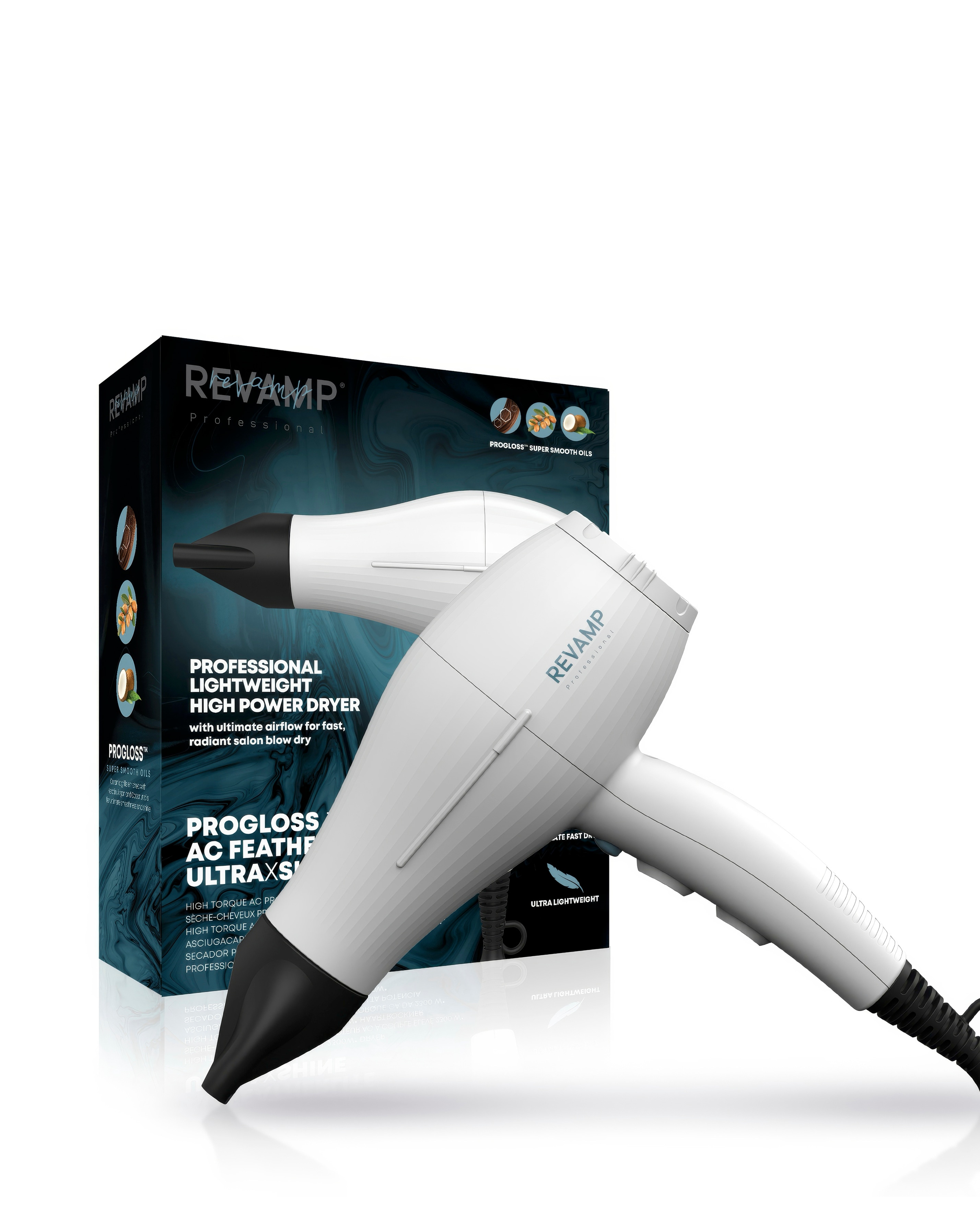 New In - Revamp Featherlite Ultra hairdryer