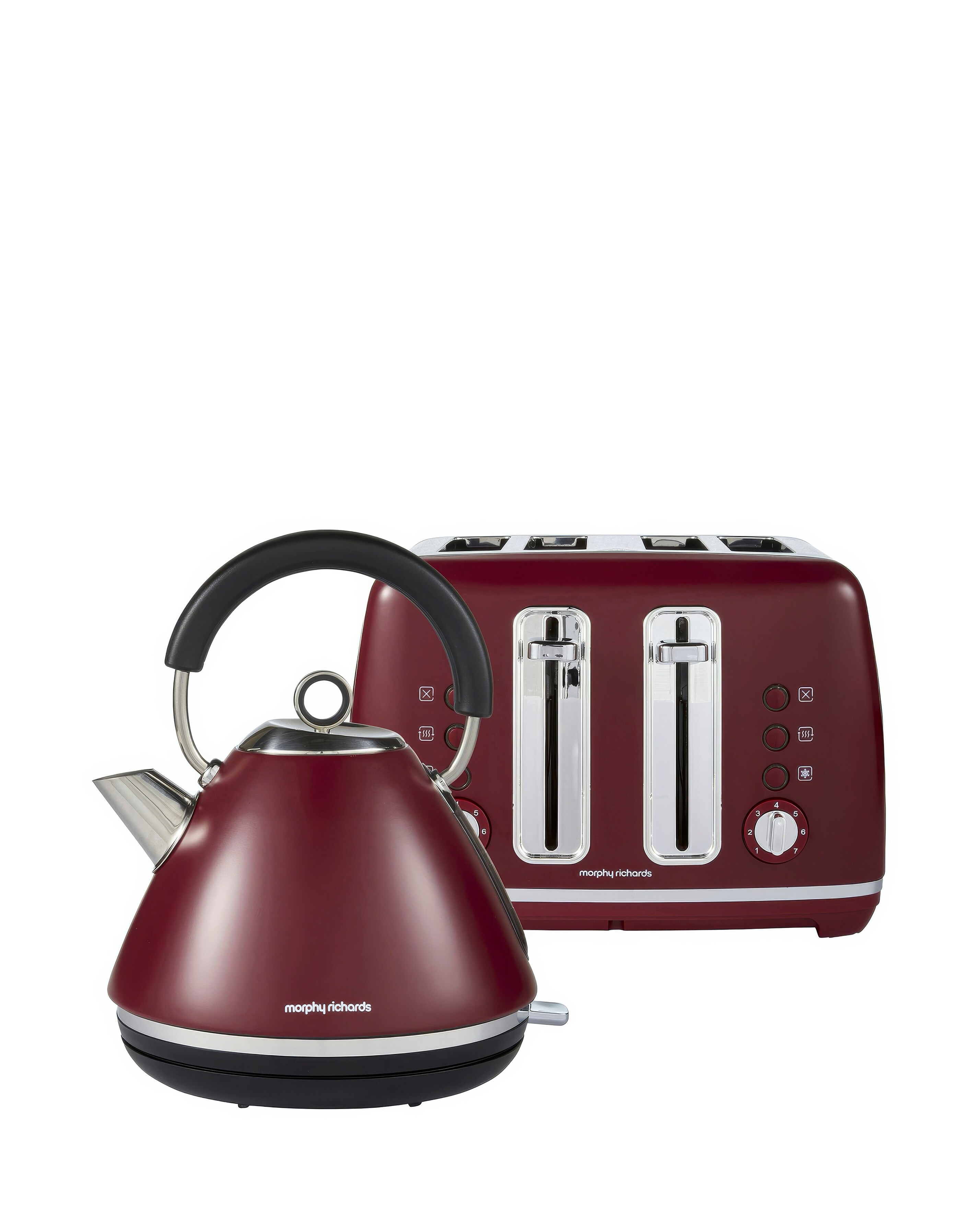 MR Accents Pyramid Kettle & Toaster