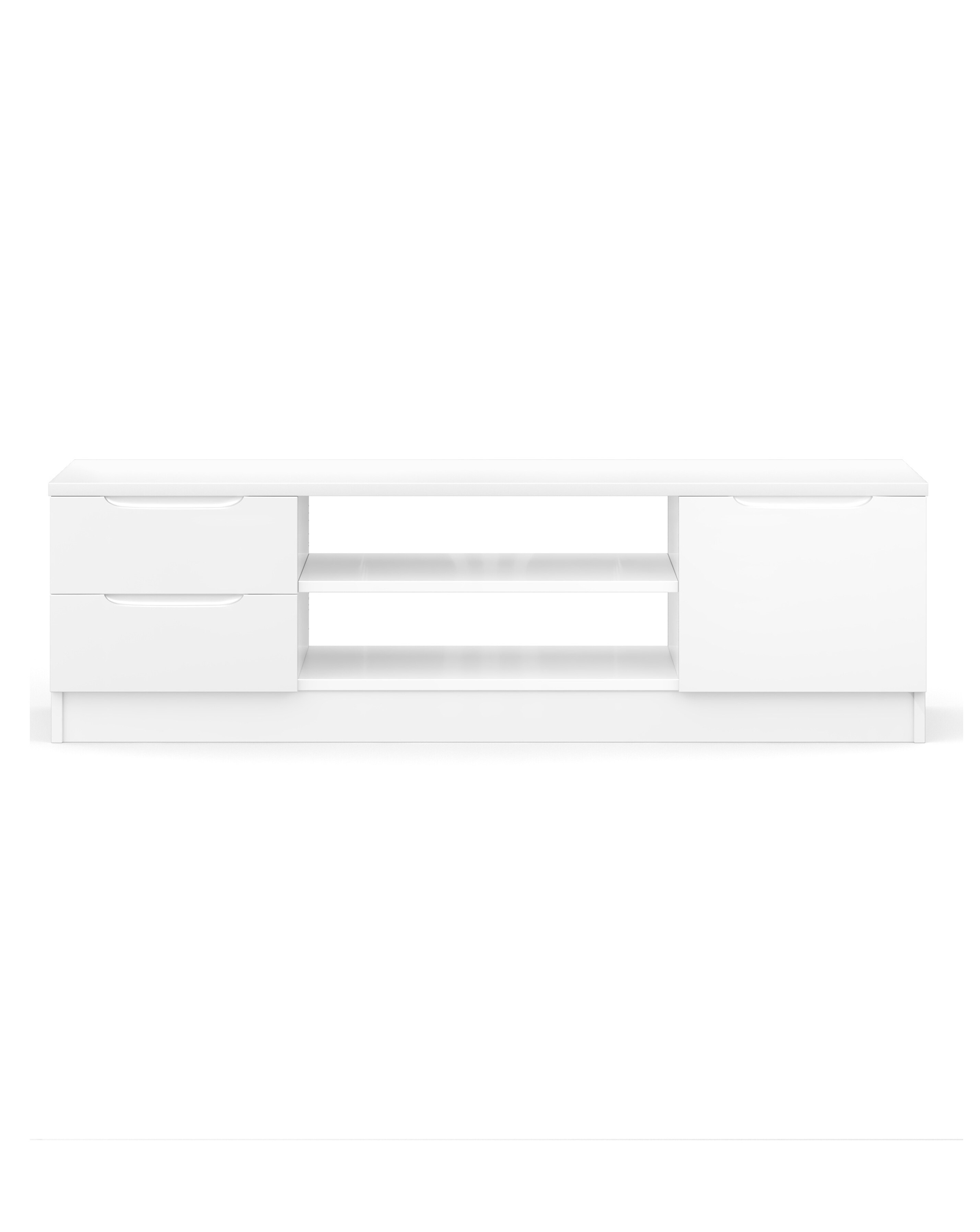 Sorrento Assembled Gloss Wide TV Unit