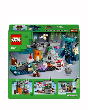 LEGO Minecraft The Warden Encounter Collectible Video Game Merch 21274