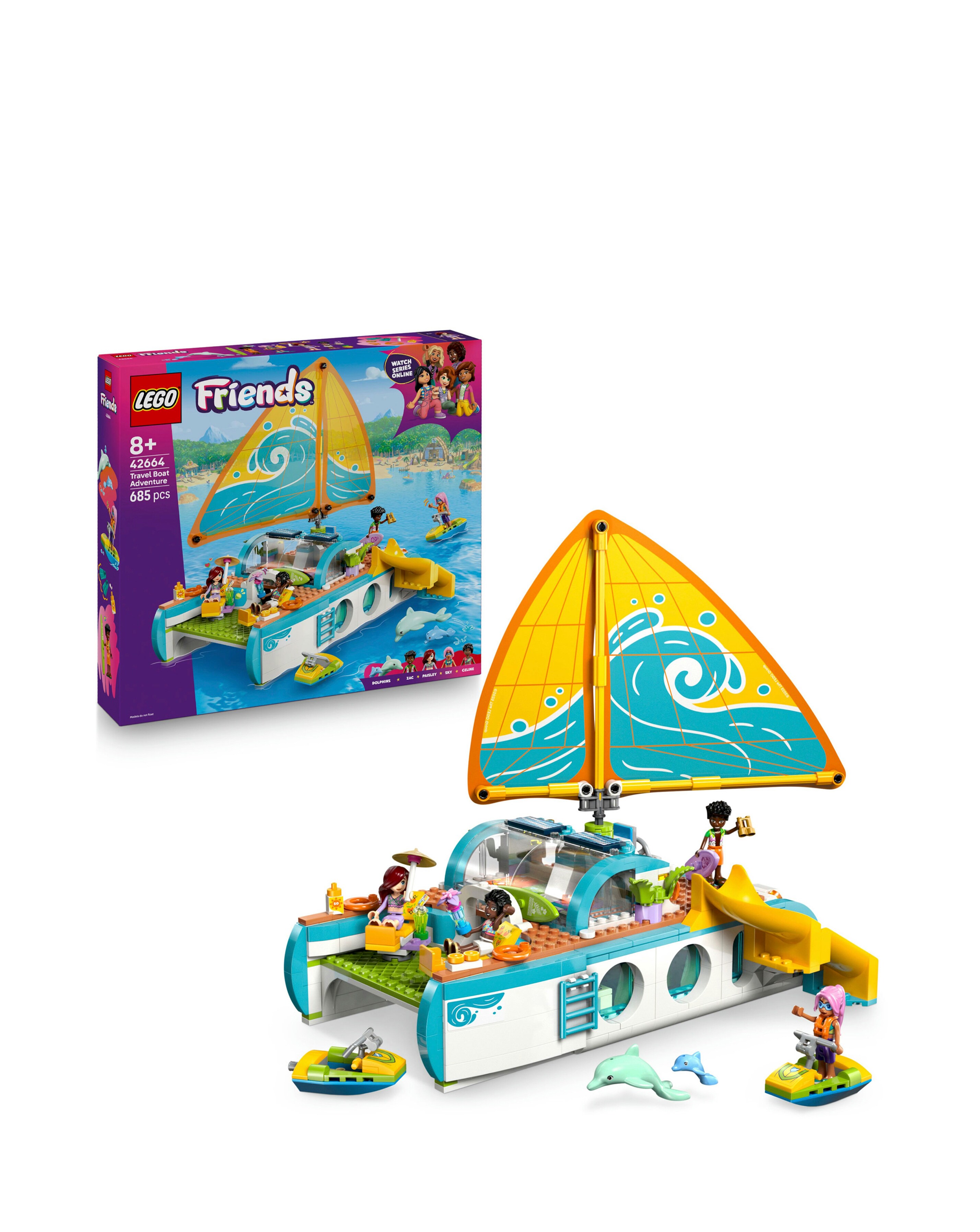 LEGO Friends Travel Boat Adventure, Kids