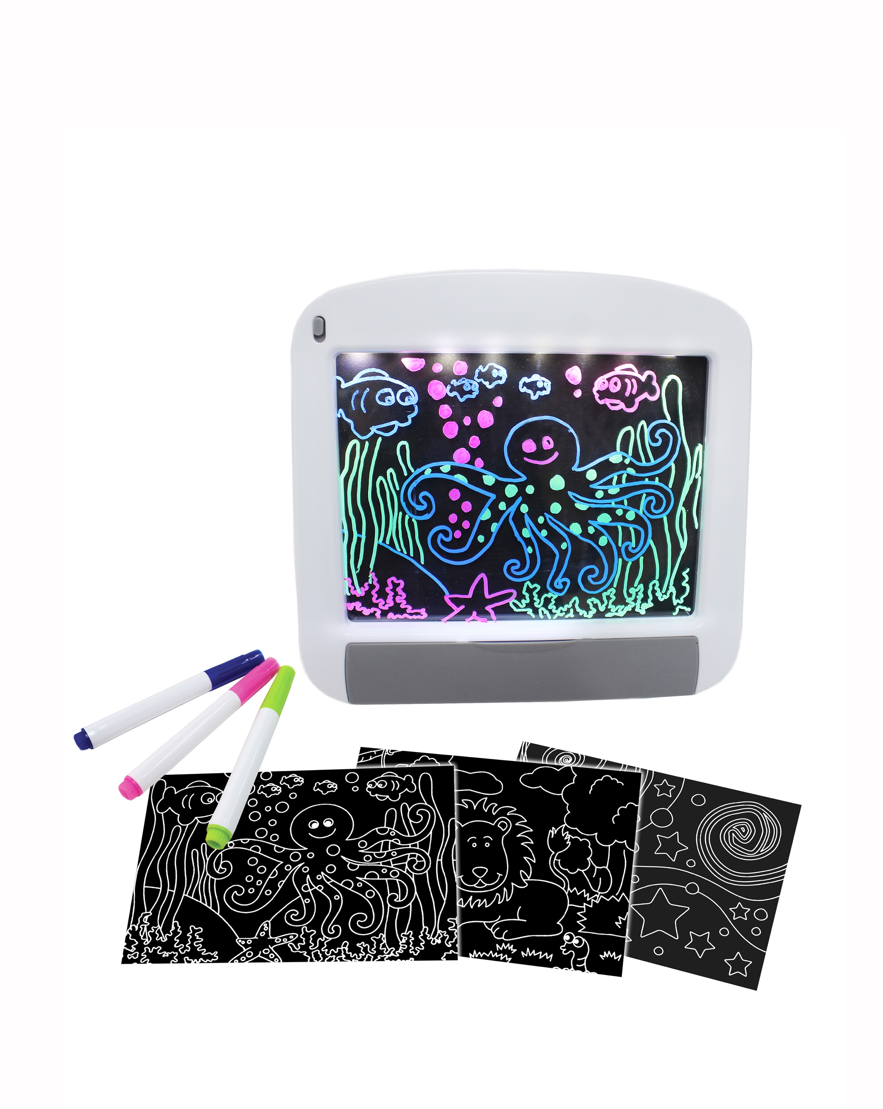 New In - Neon Glow Doodle Board