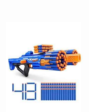X Shot Insanity-Berzerko 8-Shot Blaster with 48 darts