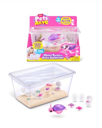 Pets Alive Mama & Baby Surprise Mama Turtle Playset