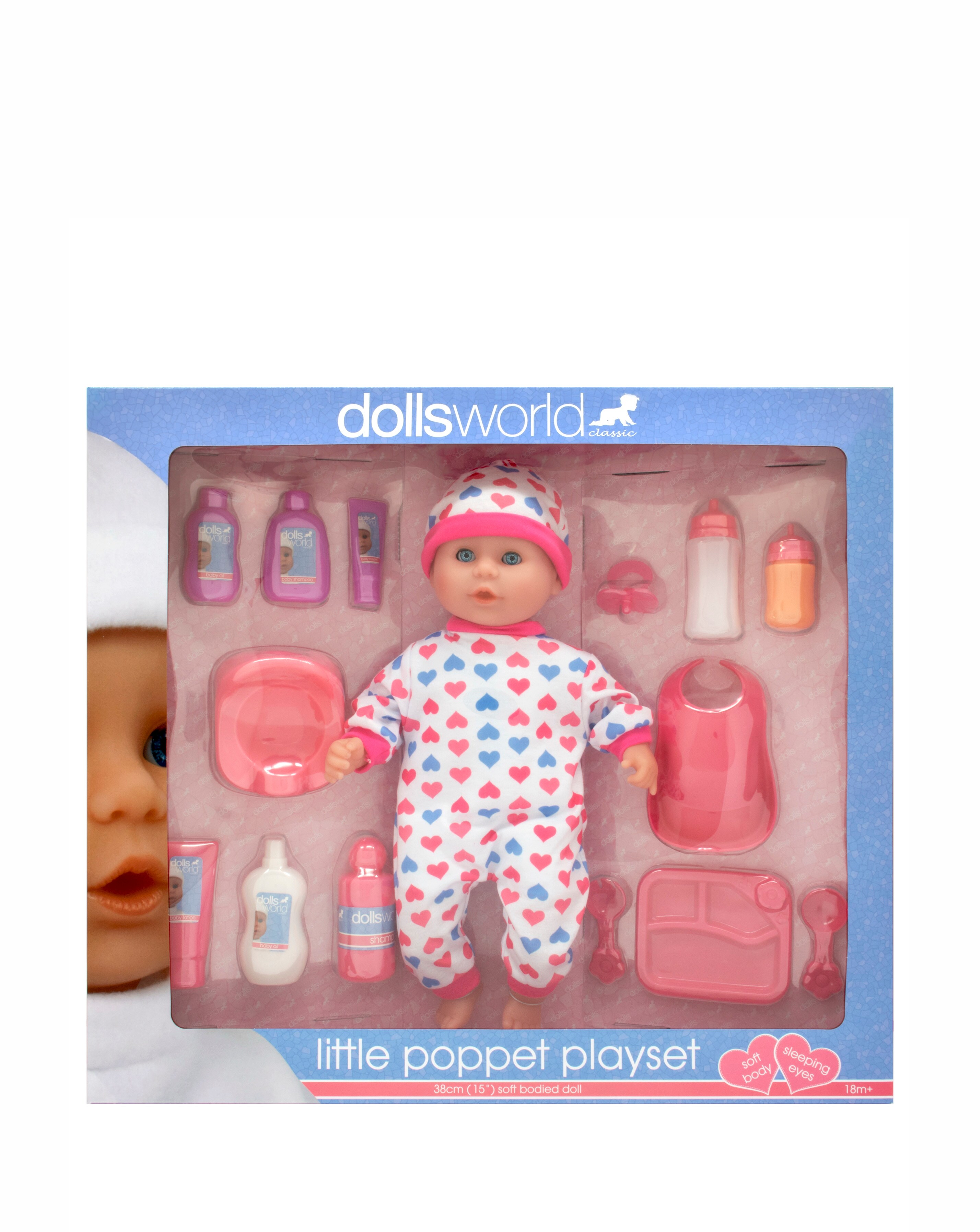 Dolls World Little Poppet Playset