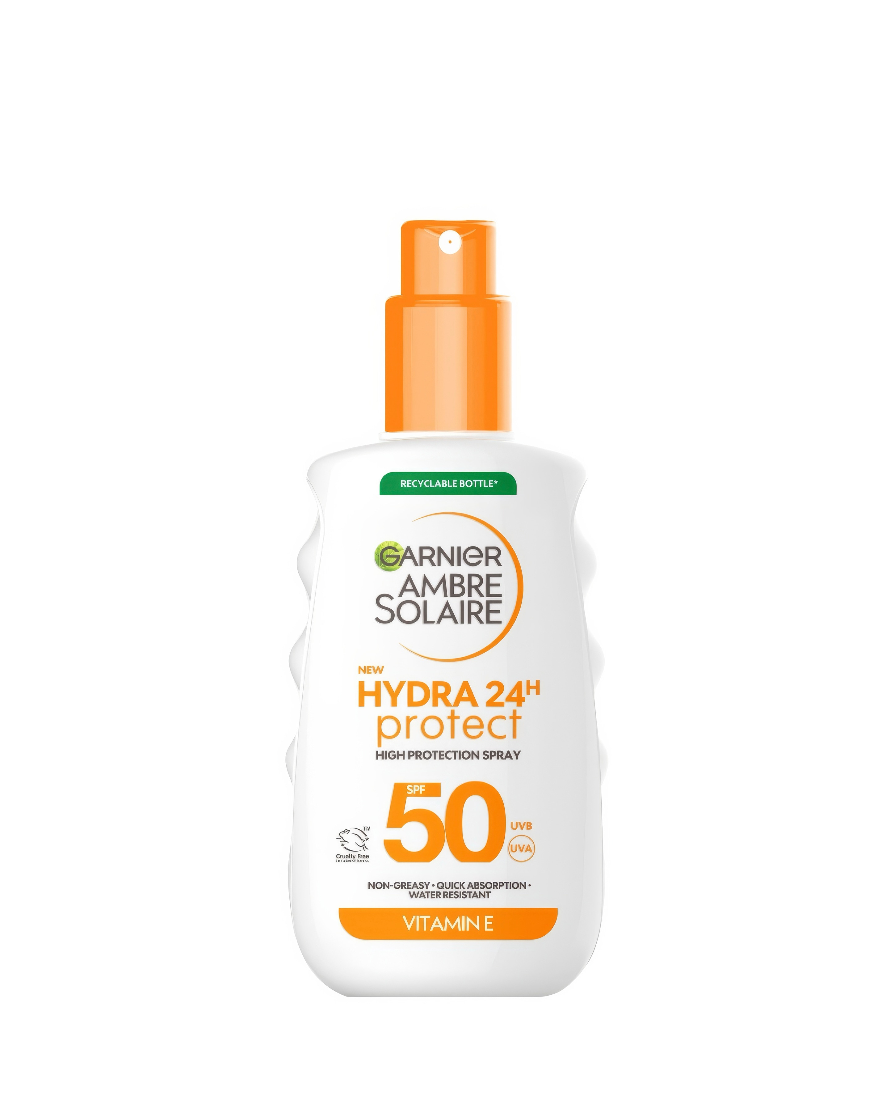 Garnier SPF 50 Hydra Protect spray.