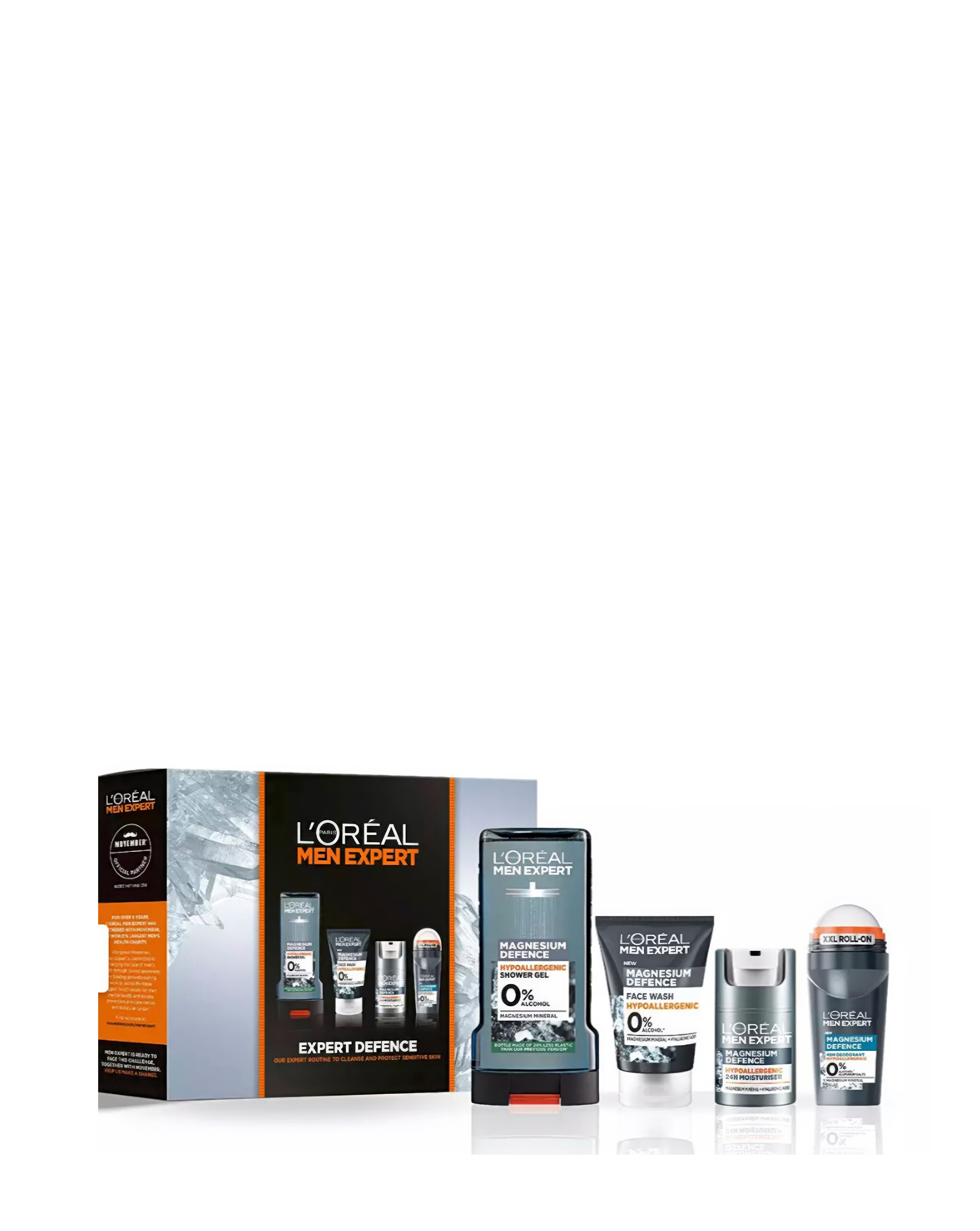 L'Oreal Man 4-piece Defense Skincare Set