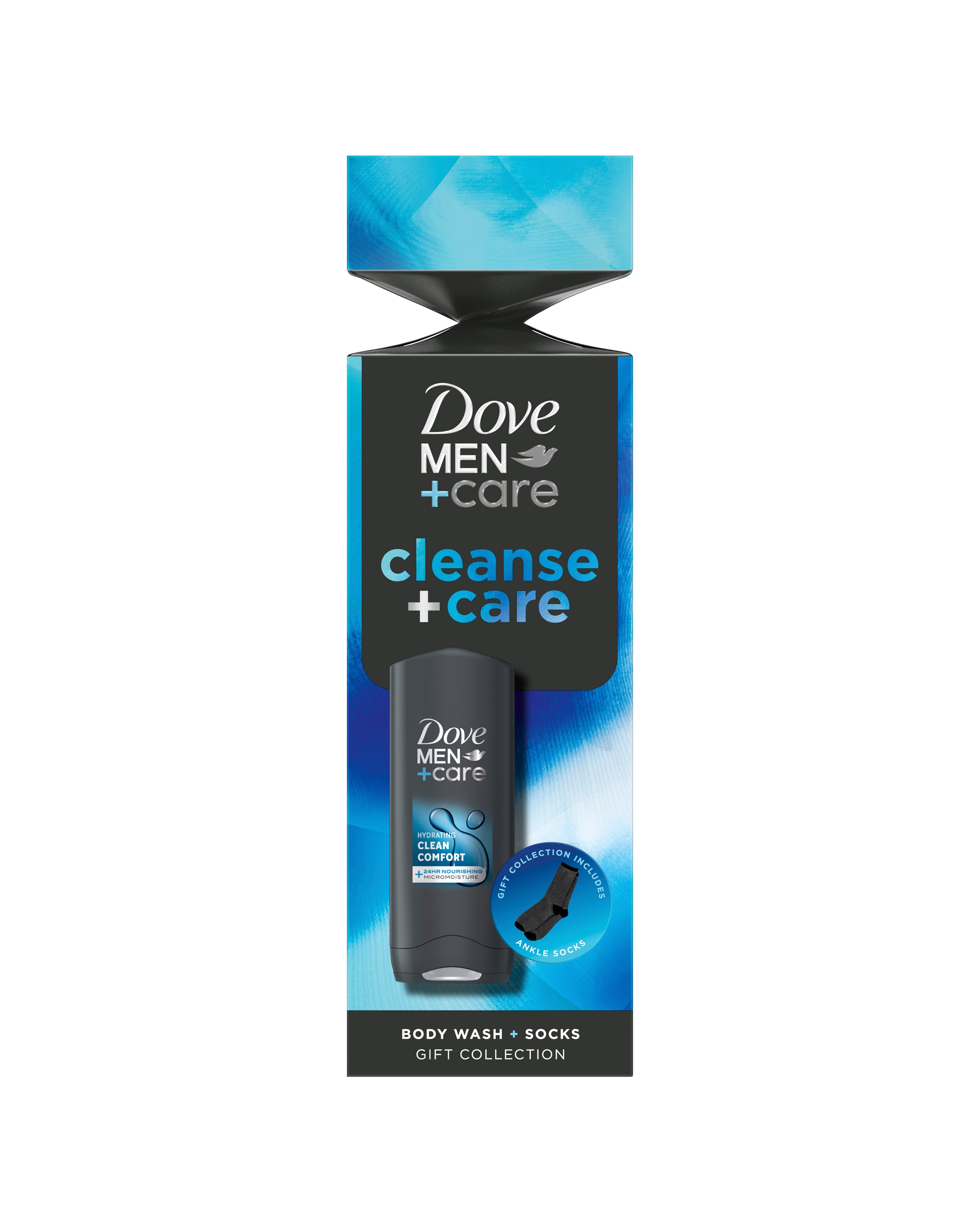 Dove Men Care Bodywash & Socks Gift Set