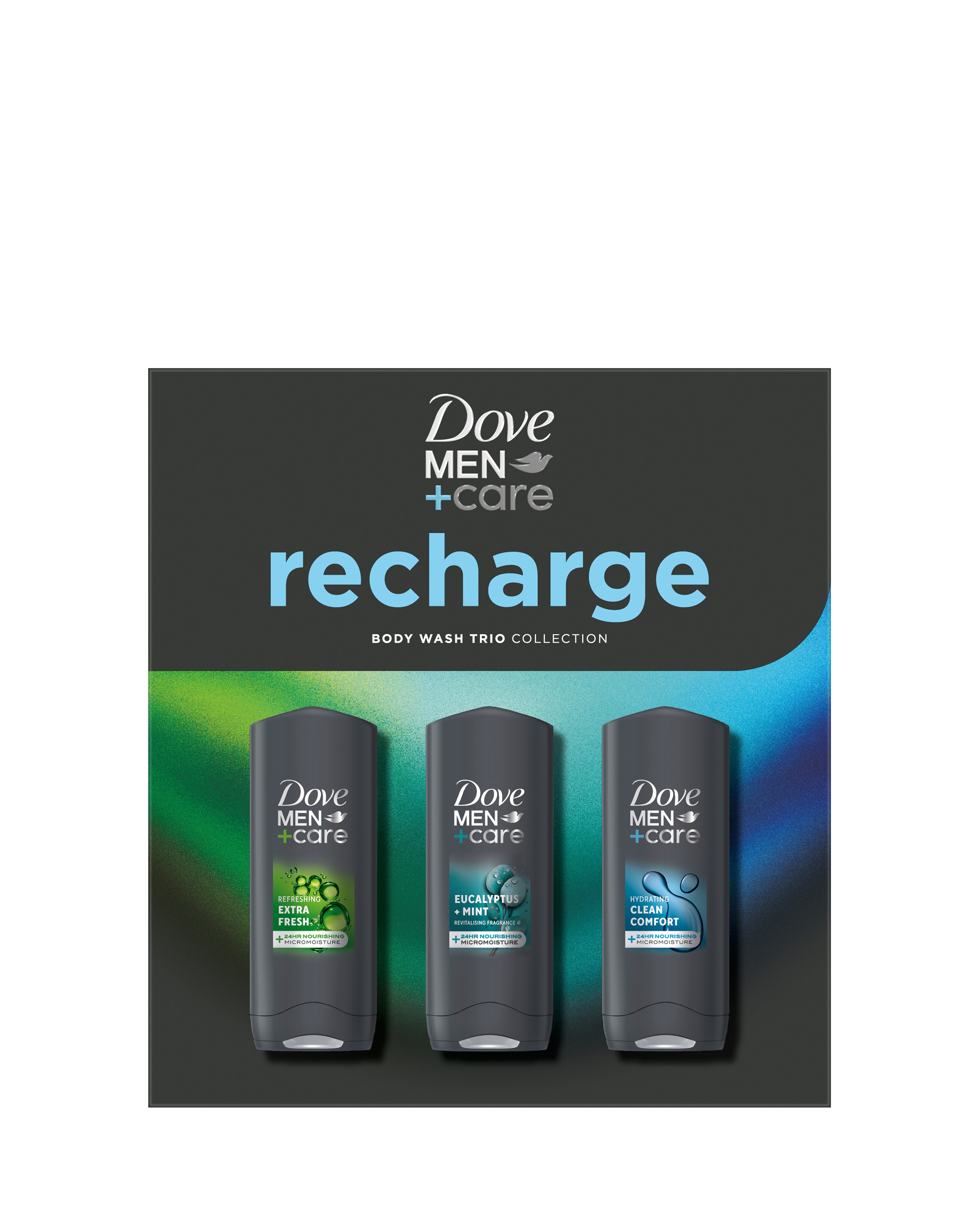 Dove Men Bodywash Trio Collection