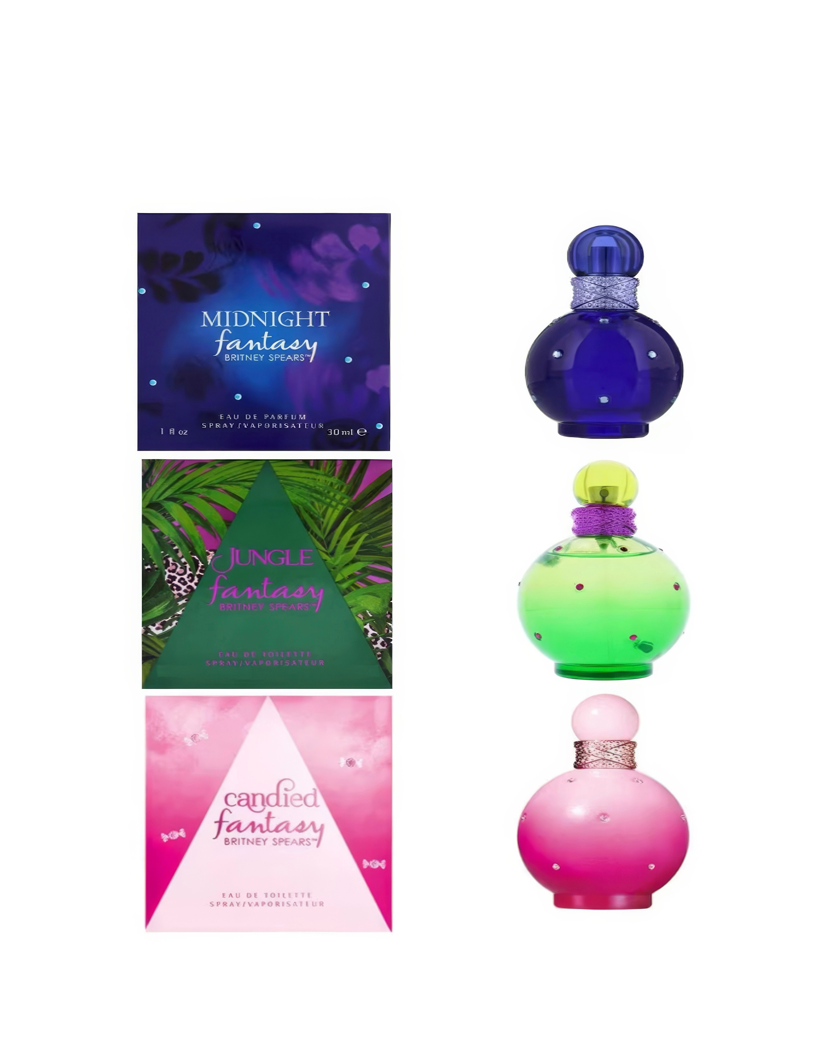Britney Spears Fantasy Triple Pack