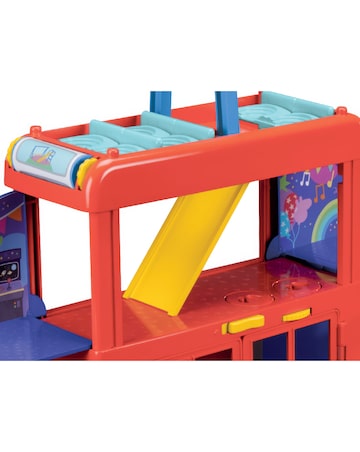 Peppa Pig Peppa's 2-in-1 Party Bus Playset