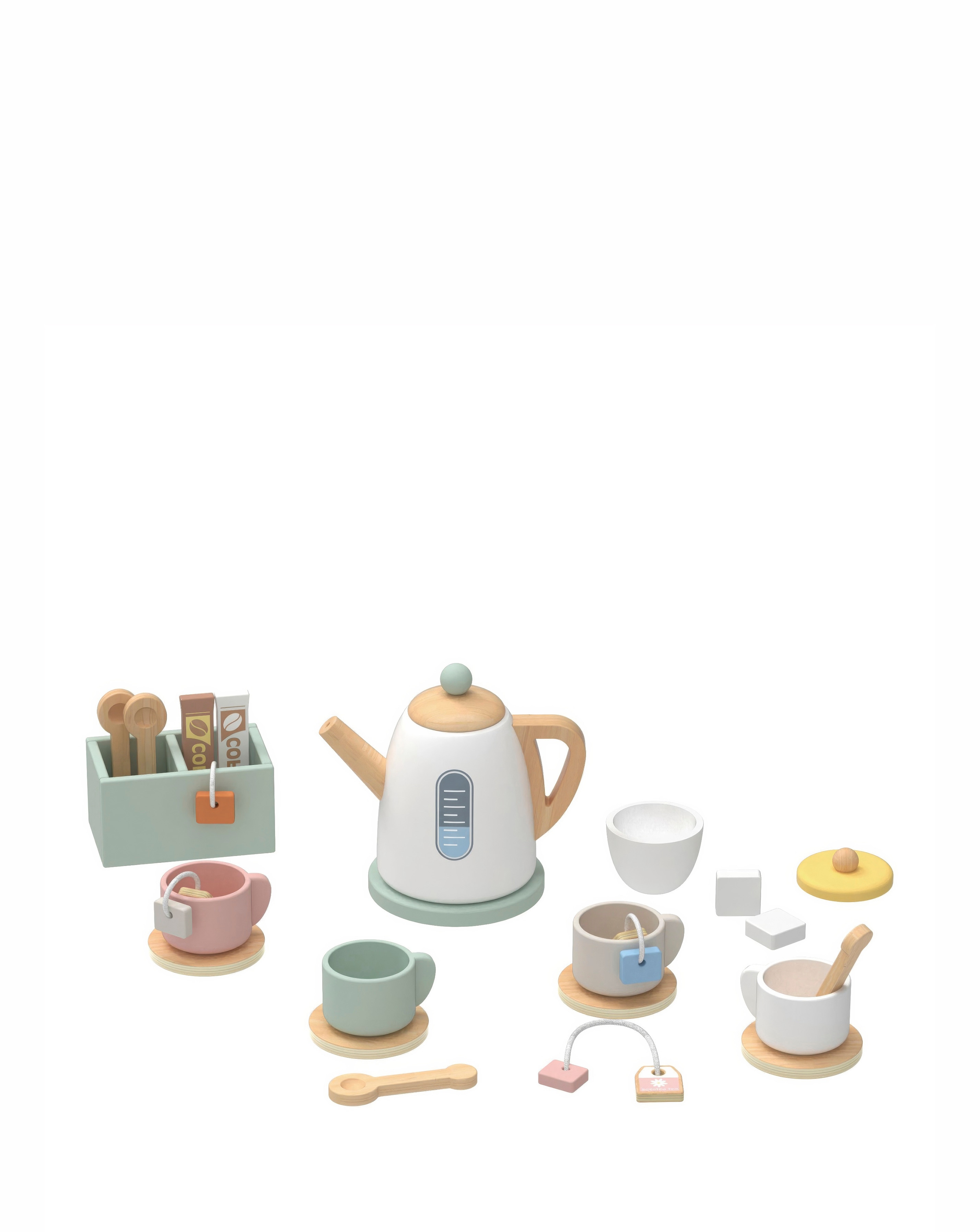 New In - Tooky Wooden Tea Set