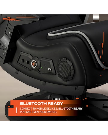 X Rocker X-Pro 4.1 Audio Console Pedestal Gaming Chair - Black