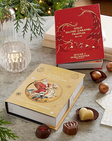 House of Dorchester Classic Christmas Collection & Gold Salted Caramel Truffles