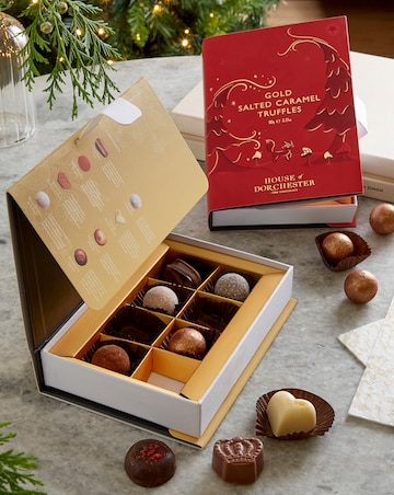 House of Dorchester Classic Christmas Collection & Gold Salted Caramel Truffles