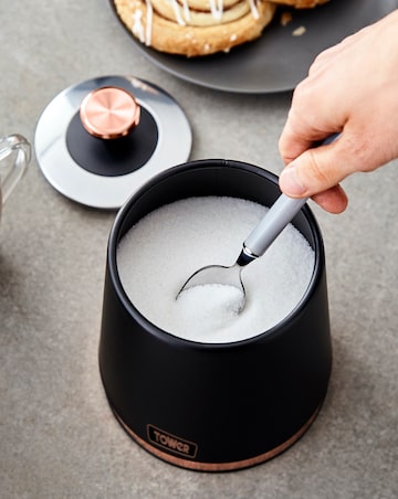 Tower Cavaletto Set of 3 Canisters Black