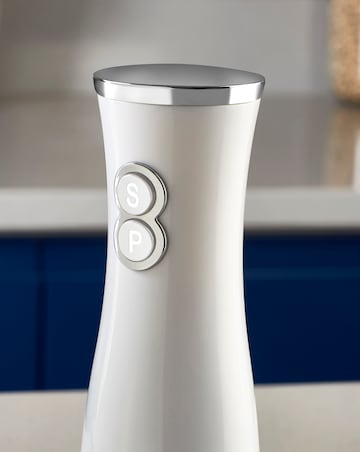 Tower Electric Salt & Pepper Mill White