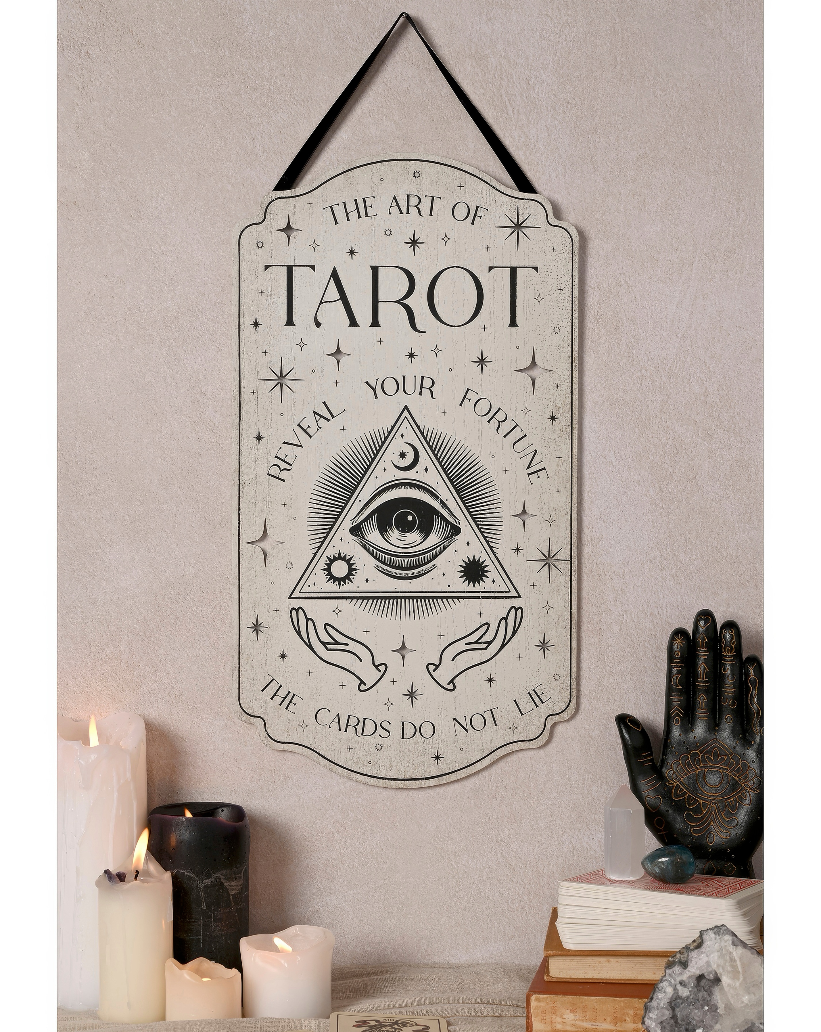 New In - Mystic Legends Plaque 'The Art Of Tarot'