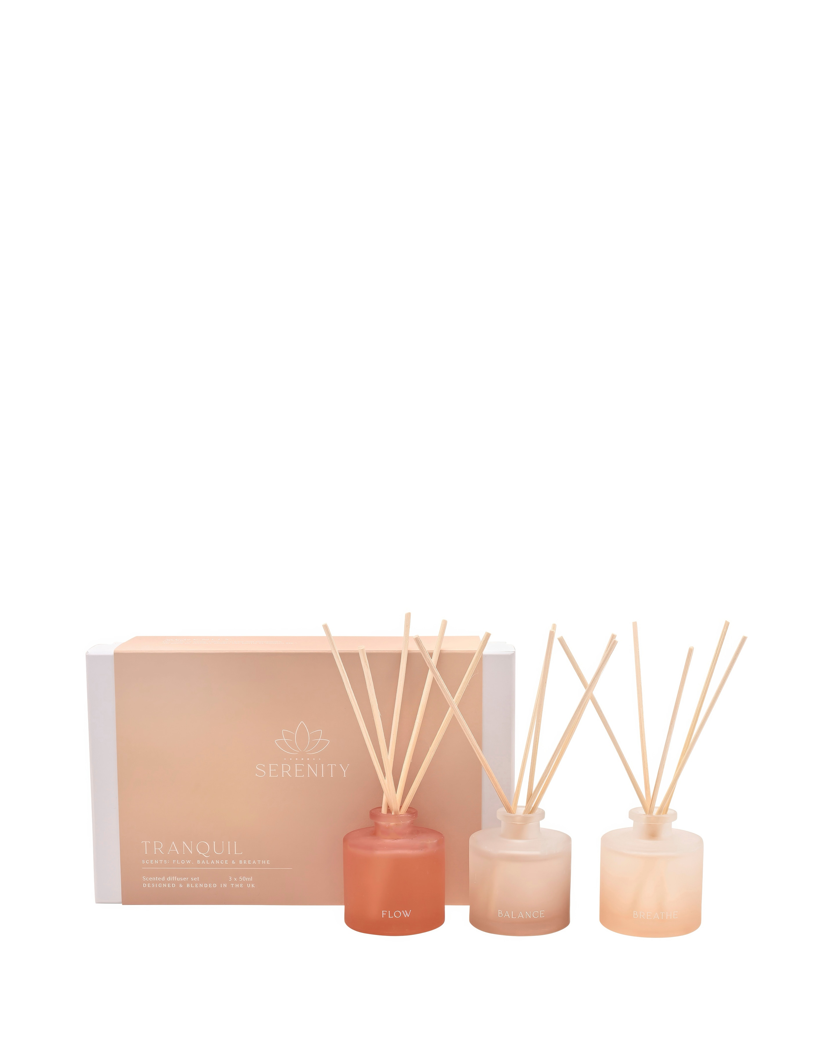 New In - 'Tranquil' 50ml Diffusers Set of 3