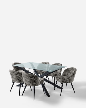 Bodie 6 Seater with 6 Savannah Chair