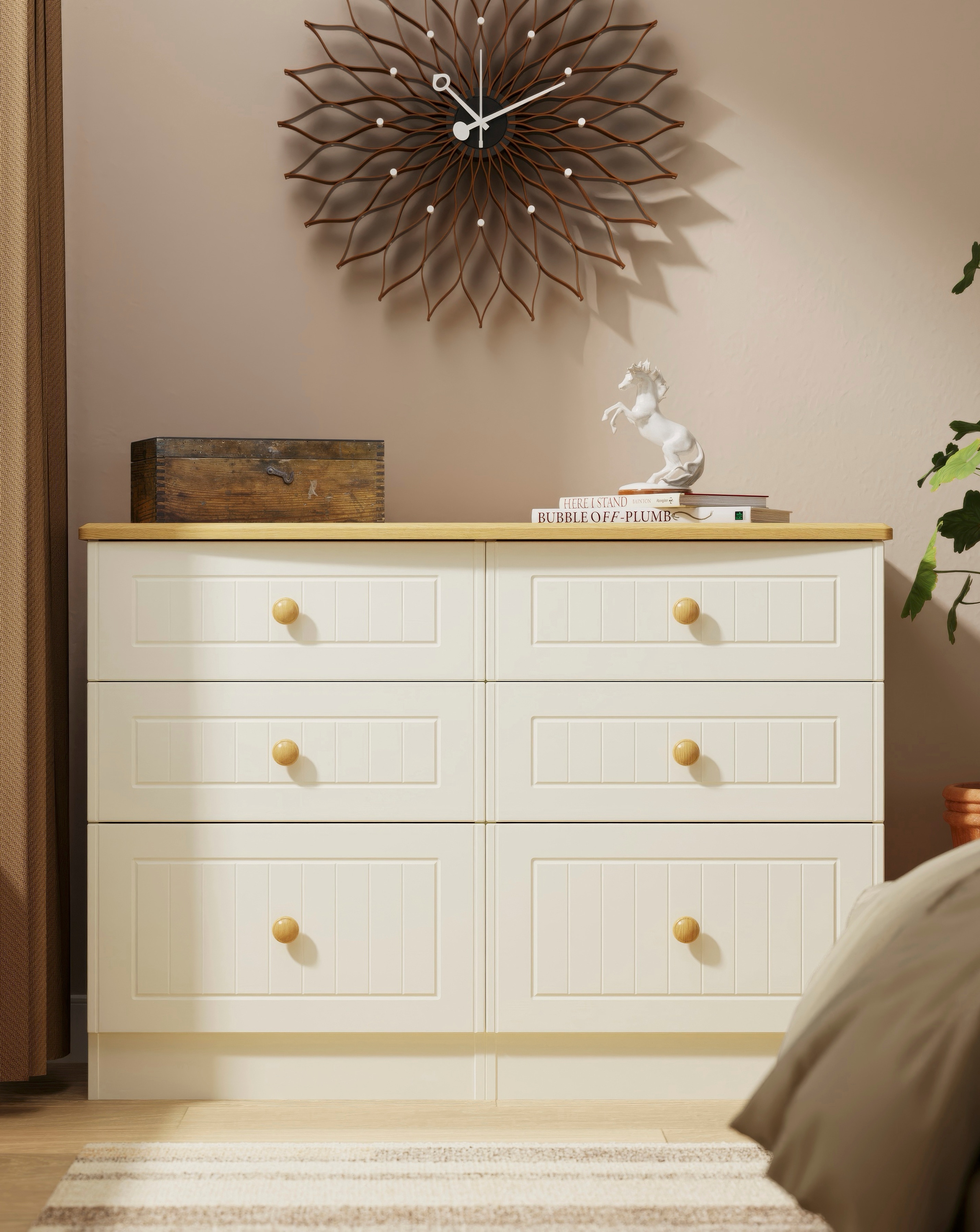 New In - Frances 6 Drawer Chest