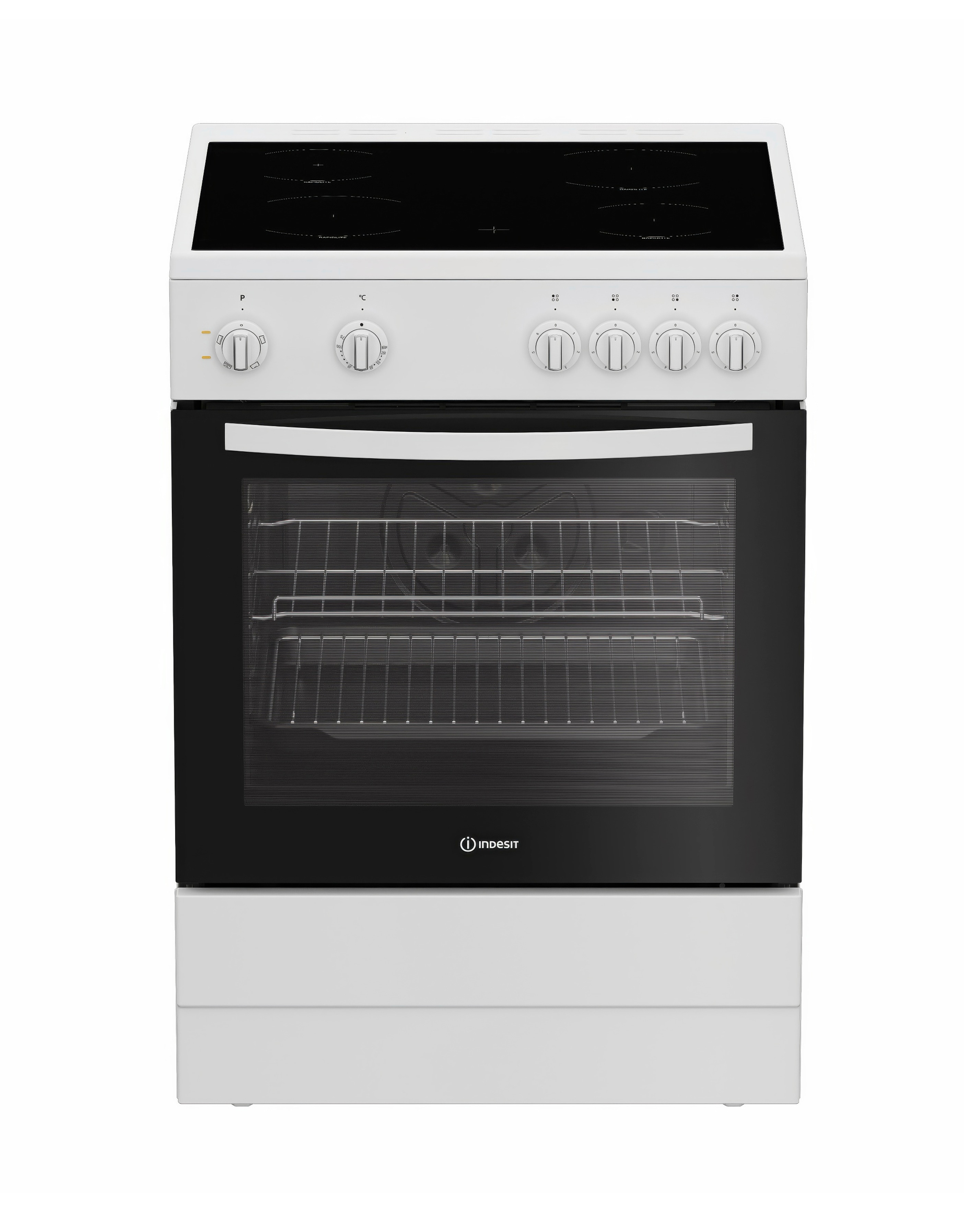 Indesit I6V3KMW/UK Ceramic Cooker