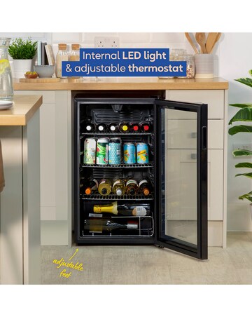 Russell Hobbs RH48BC101B 93L Beverage Cooler - Black