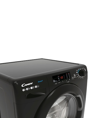 Candy Smart 9kg 1400rpm Washing Machine - Black + installation