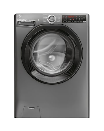 Hoover H-Wash 350 H3DPS4866TAMBR80 8+6kg Washer Dryer - Grey +installation