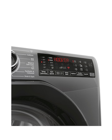 Hoover H-Wash 350 H3DPS4866TAMBR80 8+6kg Washer Dryer - Grey +installation