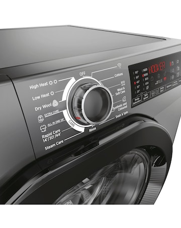 Hoover H-Wash 350 H3DPS4866TAMBR80 8+6kg Washer Dryer - Grey +installation