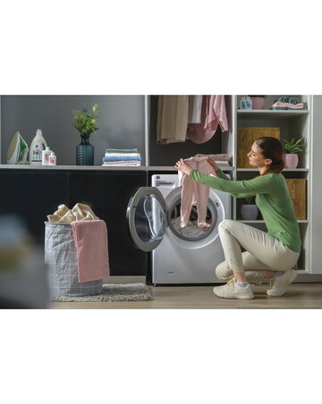 Hoover H-WASH 350 H3WPS496TAMB6-80 9kg Washing Machine - White + installtion