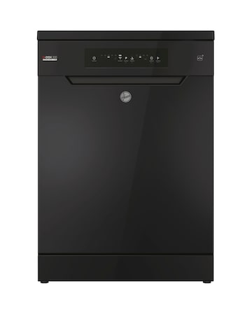 Hoover HF 3C7L0B 13 place Dishwasher - Black + installtion