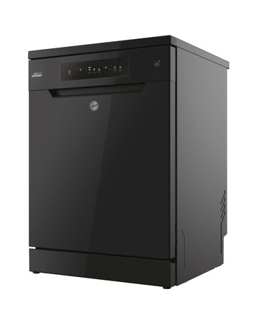 Hoover HF 3C7L0B 13 place Dishwasher - Black + installtion
