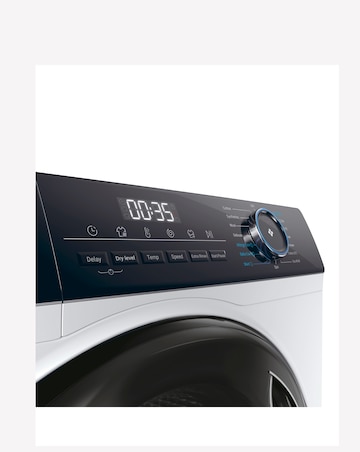 Haier i-Pro Series 3 HWD100-B14939 10kg/6kg Washer Dryer - White + installation