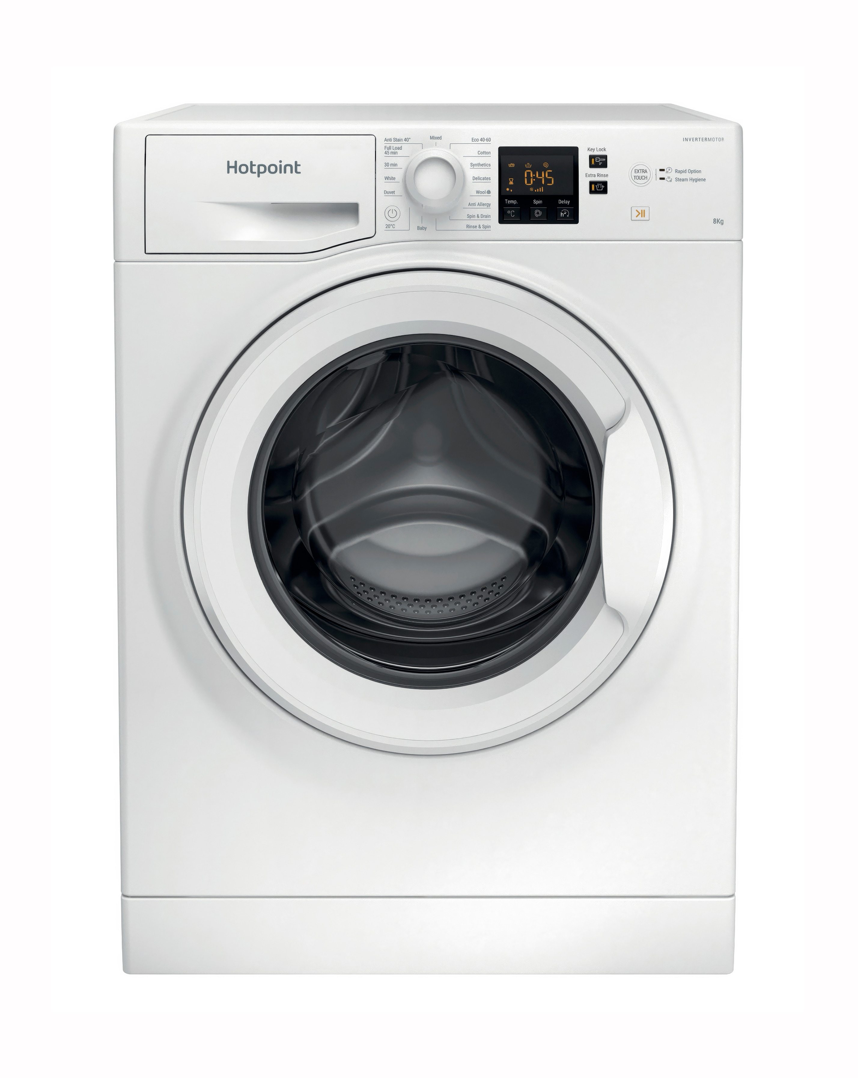 Hotpoint NSWM846WUK Wash Machine White