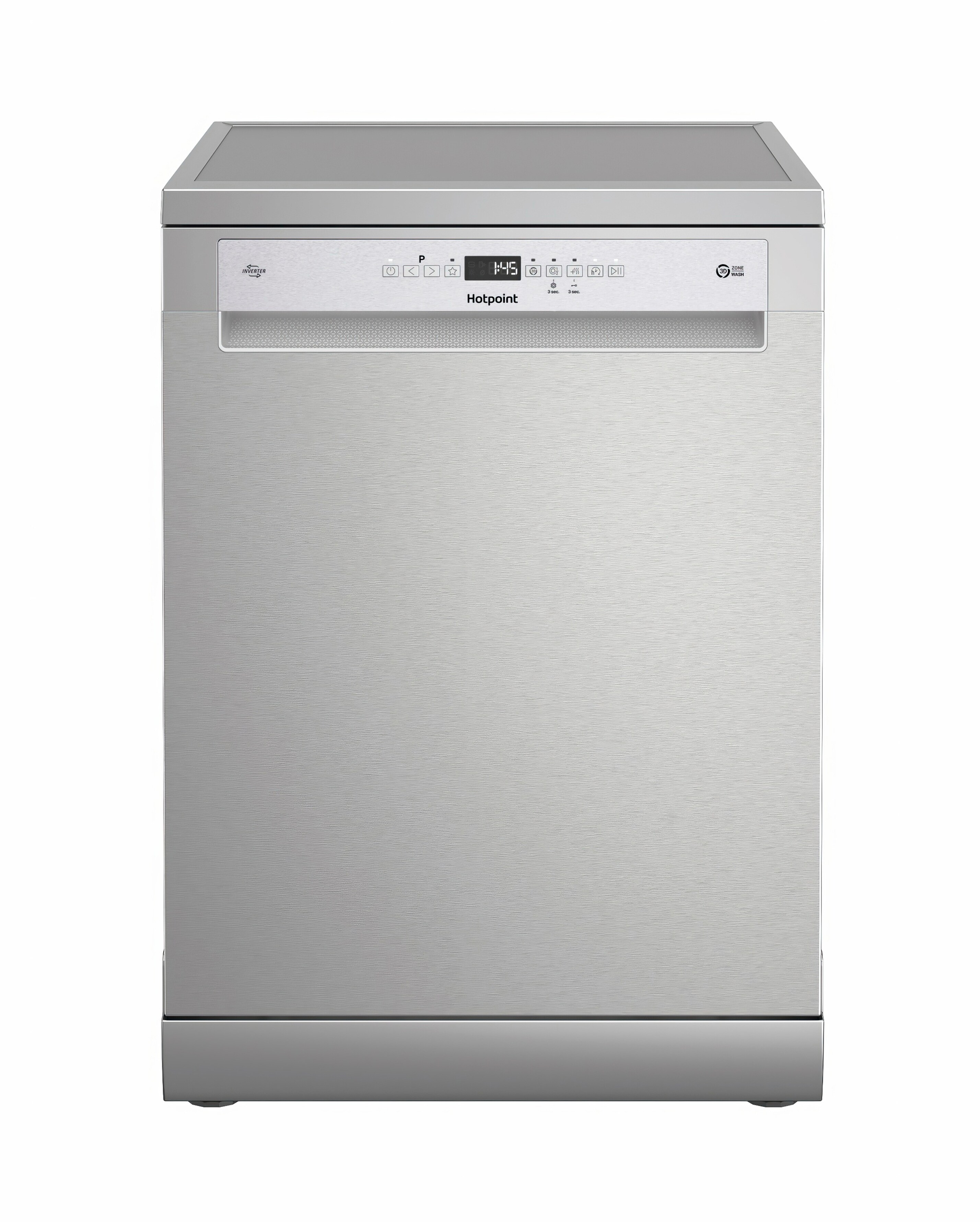 New In - Hotpoint H7FHP43XUK DWash 15 Pl Silver