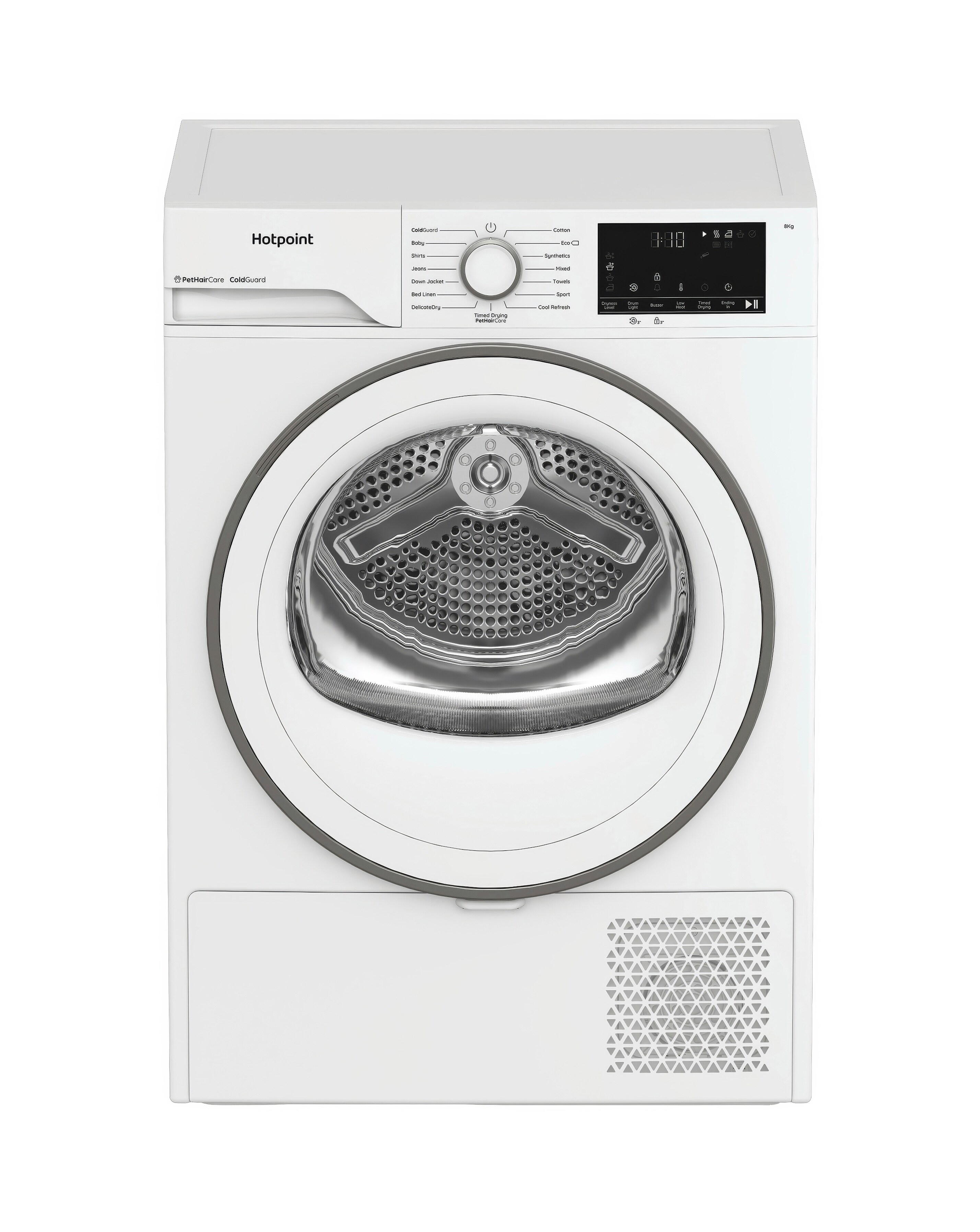 New In - Hotpoint CHSD82MWWUK Heat Pump Dryer Ins