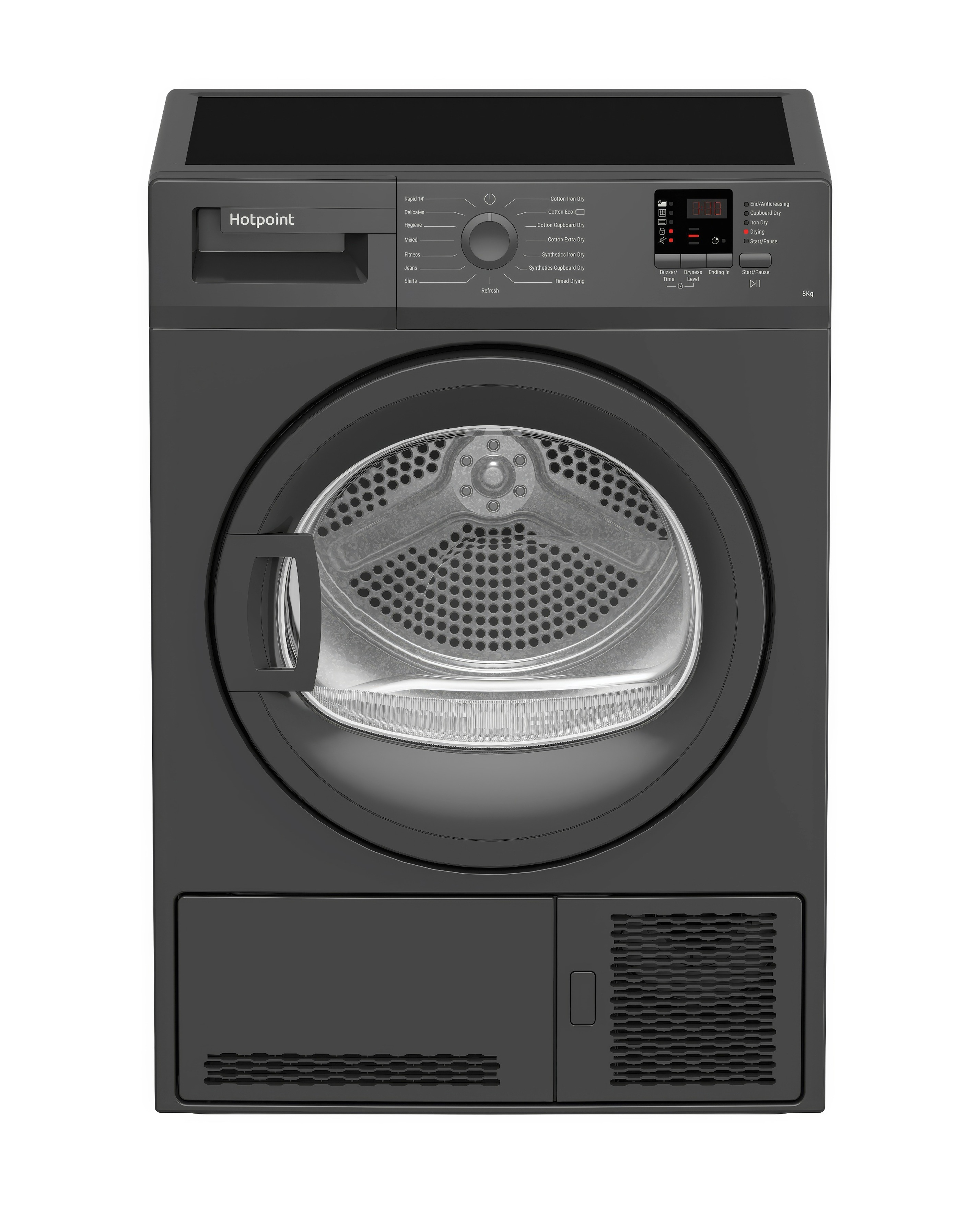 Hpoint C HD C82 GGGD UK Dryer 8kg Graph