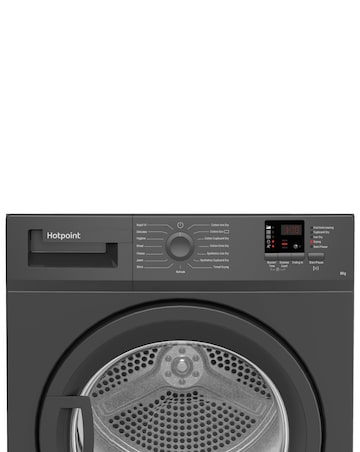 Hotpoint C HD C82 GGGD UK Condenser Tumble Dryer 8kg - Graphite