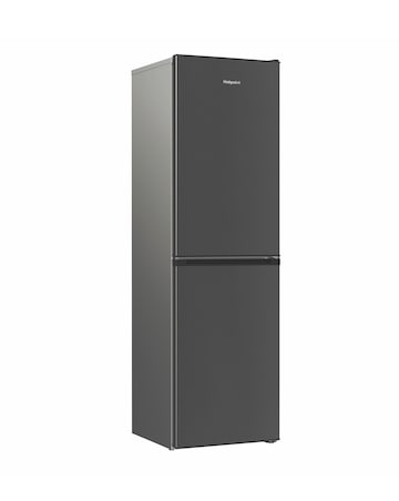 Hotpoint HPKH 1261 XBR4UK 50/50 No Frost Fridge Freezer Black + Install