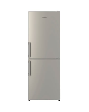 Indesit IB55 532 S UK Combi Fridge Freezer Silver + Install
