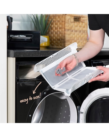 Russell Hobbs RH8CTD111B, 8kg, Condenser Tumble Dryer - Black